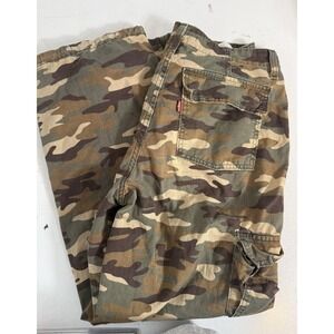 Levi's Pants Women's 28 Multicolor Camo '94 Baggy Cargo READ DESCRIPTION